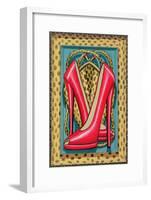Higher Heels, 2010-PJ Crook-Framed Giclee Print