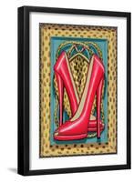 Higher Heels, 2010-PJ Crook-Framed Giclee Print