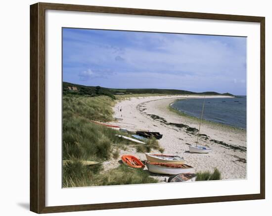 Higher Town Bay, St. Martin's, Isles of Scilly, United Kingdom-Adam Woolfitt-Framed Photographic Print