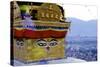 Higher View of the Buddhist Stupa-Simon Montgomery-Stretched Canvas
