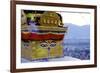 Higher View of the Buddhist Stupa-Simon Montgomery-Framed Photographic Print