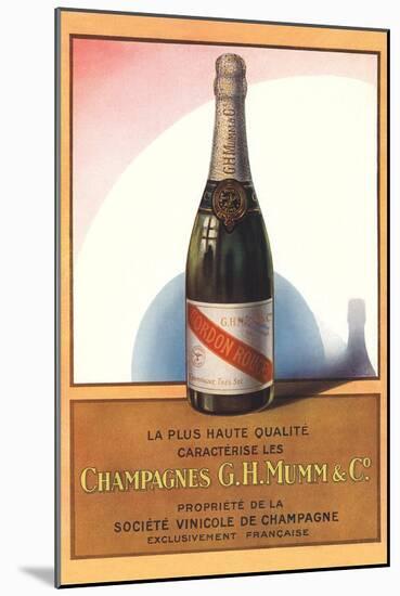 Highest Quality Champagne-null-Mounted Art Print