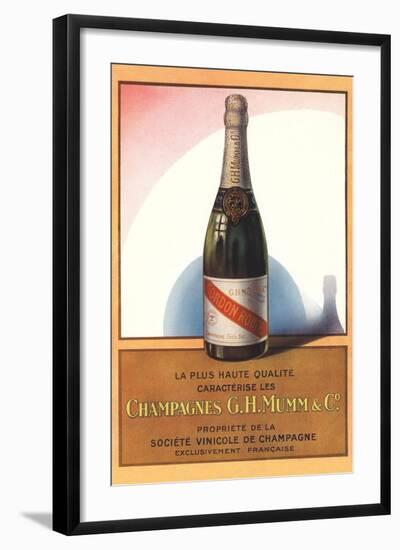 Highest Quality Champagne-null-Framed Art Print