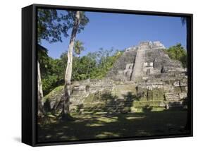 Highest Temple in Lamanai, Lamanai, Belize-Jane Sweeney-Framed Stretched Canvas