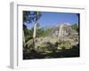 Highest Temple in Lamanai, Lamanai, Belize-Jane Sweeney-Framed Photographic Print