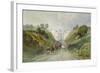 Highgate Archway Viaduct, London, C1820-null-Framed Giclee Print