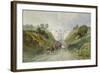 Highgate Archway Viaduct, London, C1820-null-Framed Giclee Print