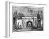 Highgate Cemetery, London, 1838-null-Framed Giclee Print