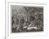 Highgate Fields During the Great Fire of London, in 1666-Edgar Melville Ward-Framed Giclee Print