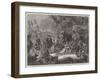 Highgate Fields During the Great Fire of London, in 1666-Edgar Melville Ward-Framed Giclee Print