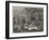 Highgate Fields During the Great Fire of London, in 1666-Edgar Melville Ward-Framed Giclee Print