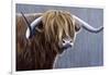 Highland Bull Rainy Day-Jeremy Paul-Framed Giclee Print