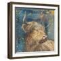 Highland Bull-Dina Peregojina-Framed Art Print