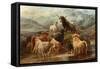 Highland Cattle, 1894-Robert Watson-Framed Stretched Canvas