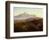 Highland Cattle in a Mountainous Landscape-Arthur Gilbert-Framed Premium Giclee Print
