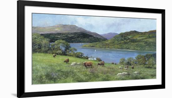 Highland Cattle-Clive Madgwick-Framed Giclee Print