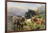 Highland Cattle-William Watson-Framed Giclee Print