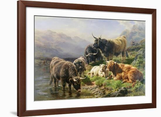 Highland Cattle-William Watson-Framed Giclee Print