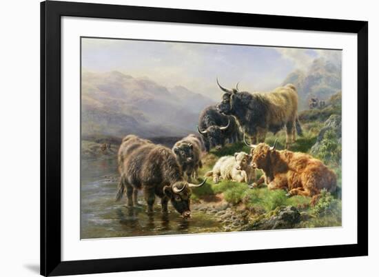 Highland Cattle-William Watson-Framed Giclee Print