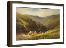 Highland Cattle-null-Framed Giclee Print