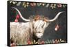 Highland Christmas-Kim Allen-Framed Stretched Canvas