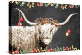 Highland Christmas-Kim Allen-Stretched Canvas