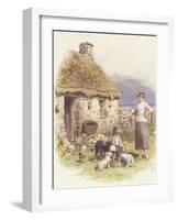 Highland Cottage-Myles Birkett Foster-Framed Premium Giclee Print