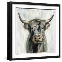 Highland Cow-Silvia Vassileva-Framed Art Print