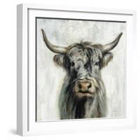 Highland Cow-Silvia Vassileva-Framed Art Print