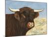 Highland Cow-Gwendolyn Babbitt-Mounted Art Print
