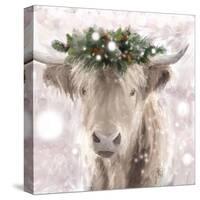 Highland Cow-Sarah Butcher-Stretched Canvas