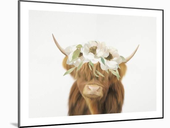 Highland Cow-Leah Straastma-Mounted Art Print