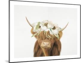 Highland Cow-Leah Straastma-Mounted Art Print