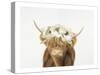 Highland Cow-Leah Straastma-Stretched Canvas