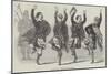 Highland Dancers and Pipers-null-Mounted Giclee Print