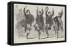 Highland Dancers and Pipers-null-Framed Stretched Canvas