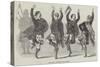 Highland Dancers and Pipers-null-Stretched Canvas