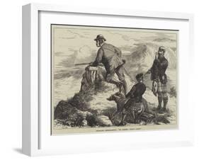 Highland Deerstalking, By George! Missed Again-William Ralston-Framed Giclee Print