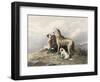 Highland Dogs-Edwin Henry Landseer-Framed Art Print