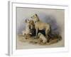 Highland Dogs-Edwin Henry Landseer-Framed Giclee Print