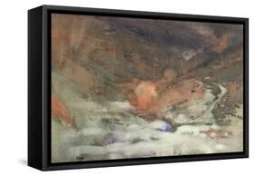 Highland Glen-Arthur Melville-Framed Stretched Canvas