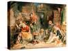 Highland Hospitality-John Frederick Lewis-Stretched Canvas