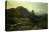 Highland Landscape, 1853 (Oil on Canvas)-Sidney Richard Percy-Stretched Canvas