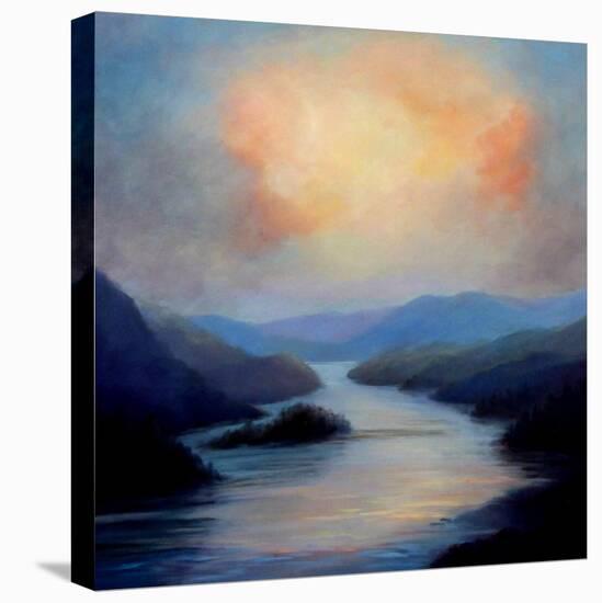 Highland Loch, 2018-Lee Campbell-Stretched Canvas