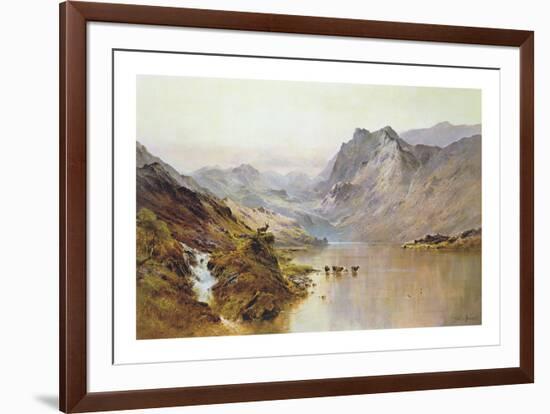 Highland Peaks-Alfred de Breanski-Framed Premium Giclee Print