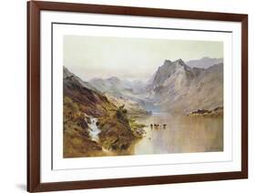 Highland Peaks-Alfred de Breanski-Framed Premium Giclee Print