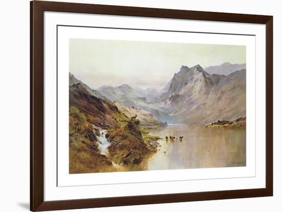 Highland Peaks-Alfred de Breanski-Framed Premium Giclee Print