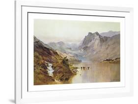 Highland Peaks-Alfred de Breanski-Framed Premium Giclee Print