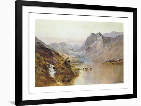 Highland Peaks-Alfred de Breanski-Framed Premium Giclee Print