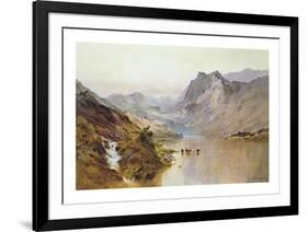 Highland Peaks-Alfred de Breanski-Framed Premium Giclee Print